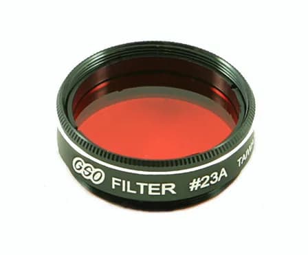 #23A LIGHT RED Filter 1.25"