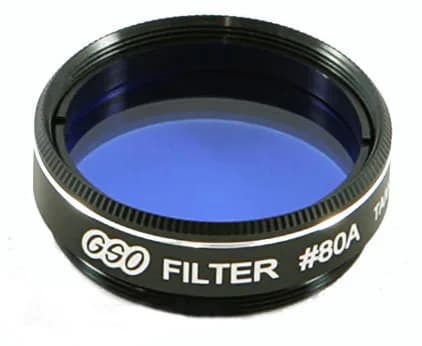 #80A MEDIUM BLUE Filter 1.25"