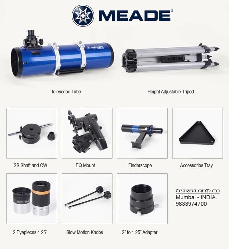 Meade 150/750 EQ Reflector Telescope 6