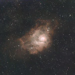 Lagoon Nebula by Ashwin S from DWARF3