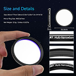 SV240 2 inch NIR Multi Narrowband Filter