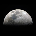 Moon Captured from ES 150 750 Telescope