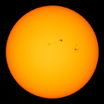 Sun Spots Captured via 1000 Oaks